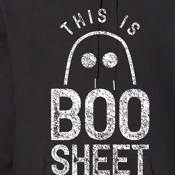 Spooky Halloween Ghosts - Boo Sheet Scary Costume Premium Hoodie