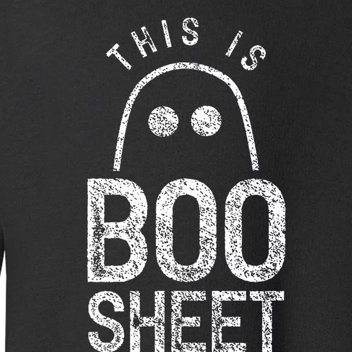 Spooky Halloween Ghosts - Boo Sheet Scary Costume Toddler Sweatshirt