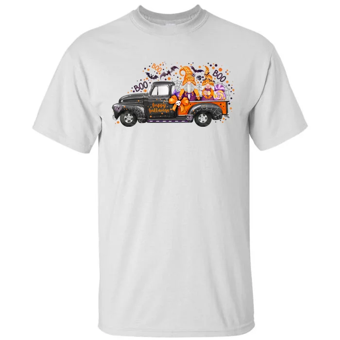 Spooky Halloween Gnome Squad Truck Tall T-Shirt