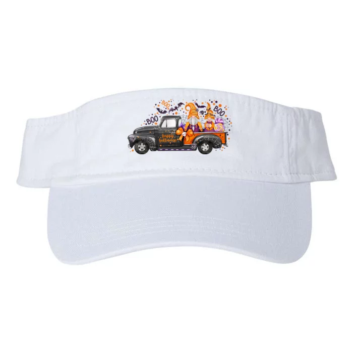 Spooky Halloween Gnome Squad Truck Valucap Bio-Washed Visor