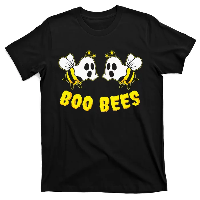 Spooky Halloween Ghostly Humor Boo Bees T-Shirt