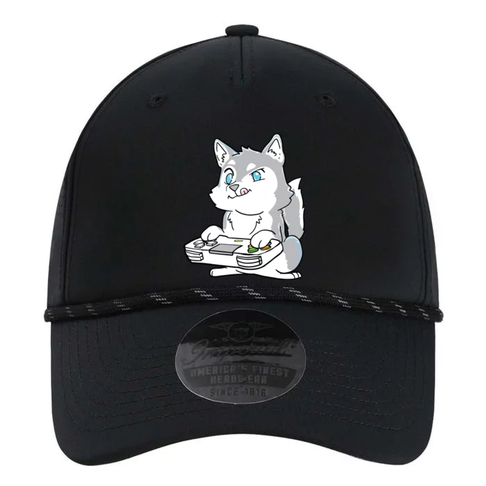 Siberian Husky Gaming Kawaii Gift For Gamers And Dog Lovers Performance The Dyno Cap