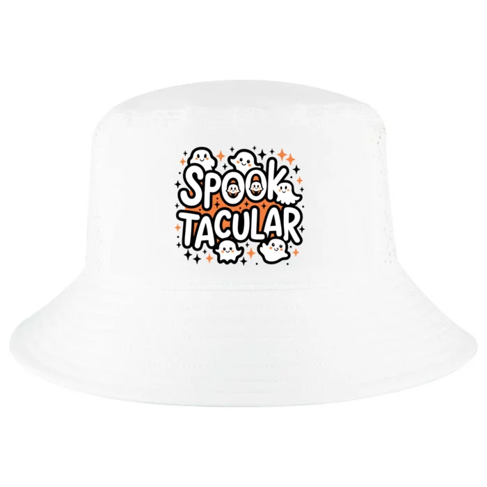 Spooktacular Halloween Ghosts Pumpkins Stars Funny Gift Cool Comfort Performance Bucket Hat