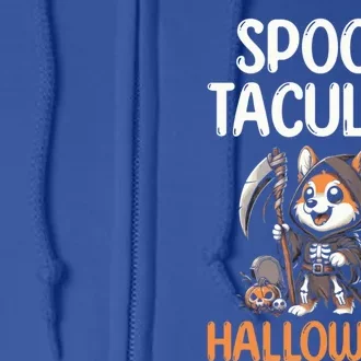 Spooktacular Halloween Gift Full Zip Hoodie