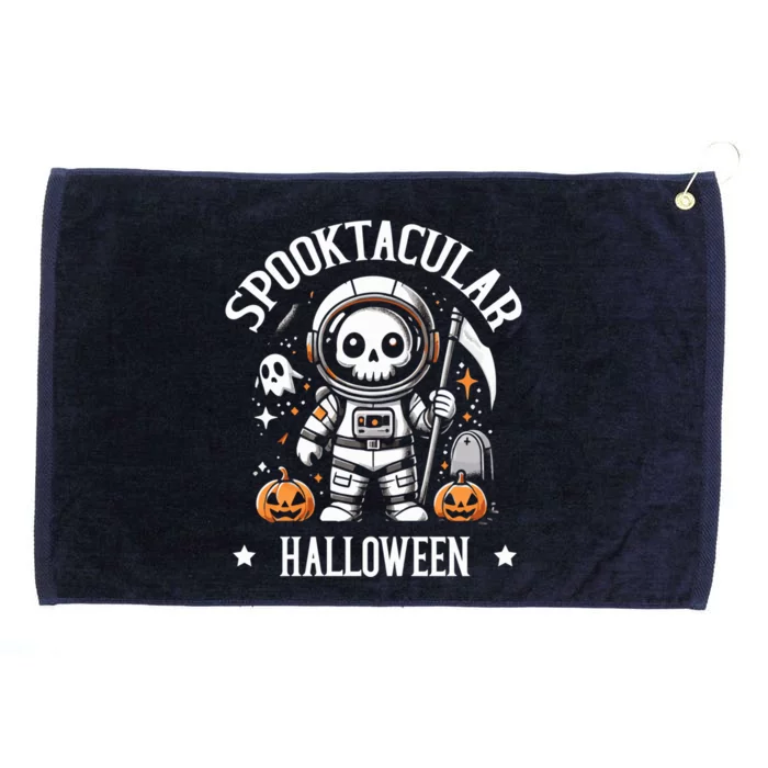 Spooktacular Halloween Great Gift Grommeted Golf Towel