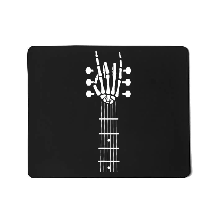 Skeleton Hand Guitar Costume Cool Easy Halloween Gift Mousepad