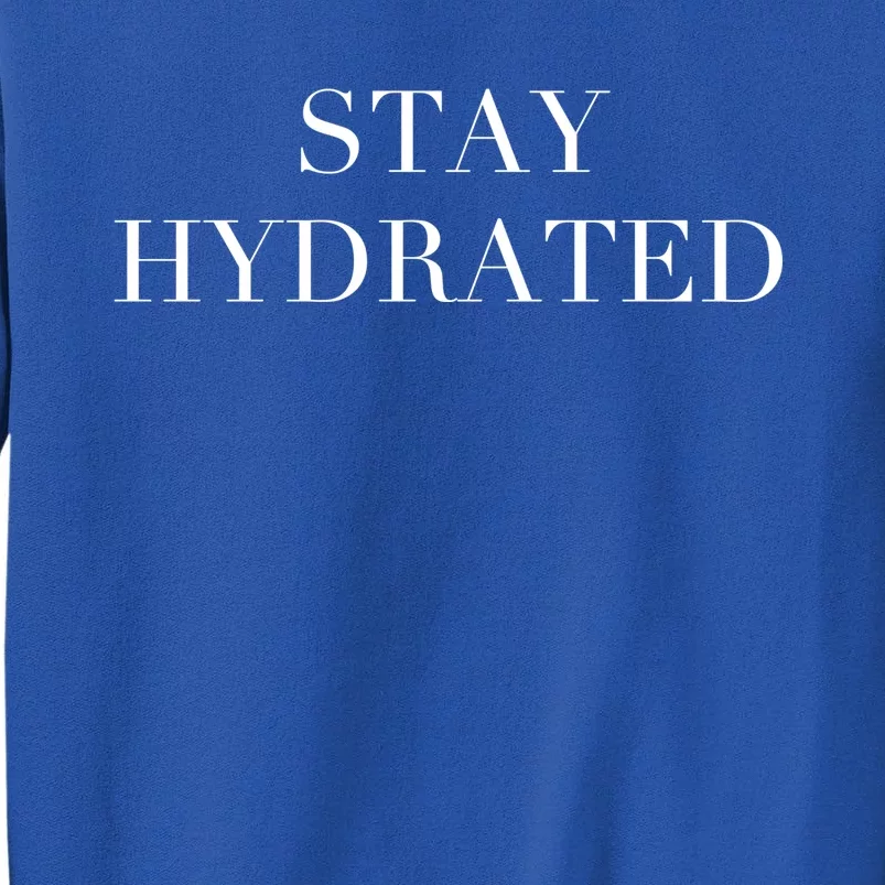 Stay Hydrated Great Gift I Love Water Ing Water Hydro Homies Gift Sweatshirt