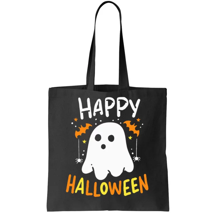 Spooky Halloween Ghost Costume Tote Bag