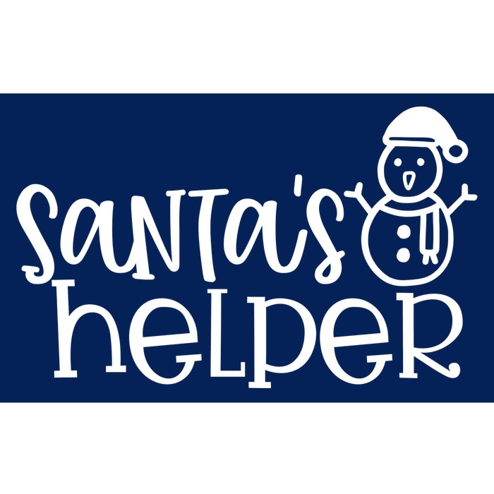 Santas Helper Holiday Gift Bumper Sticker