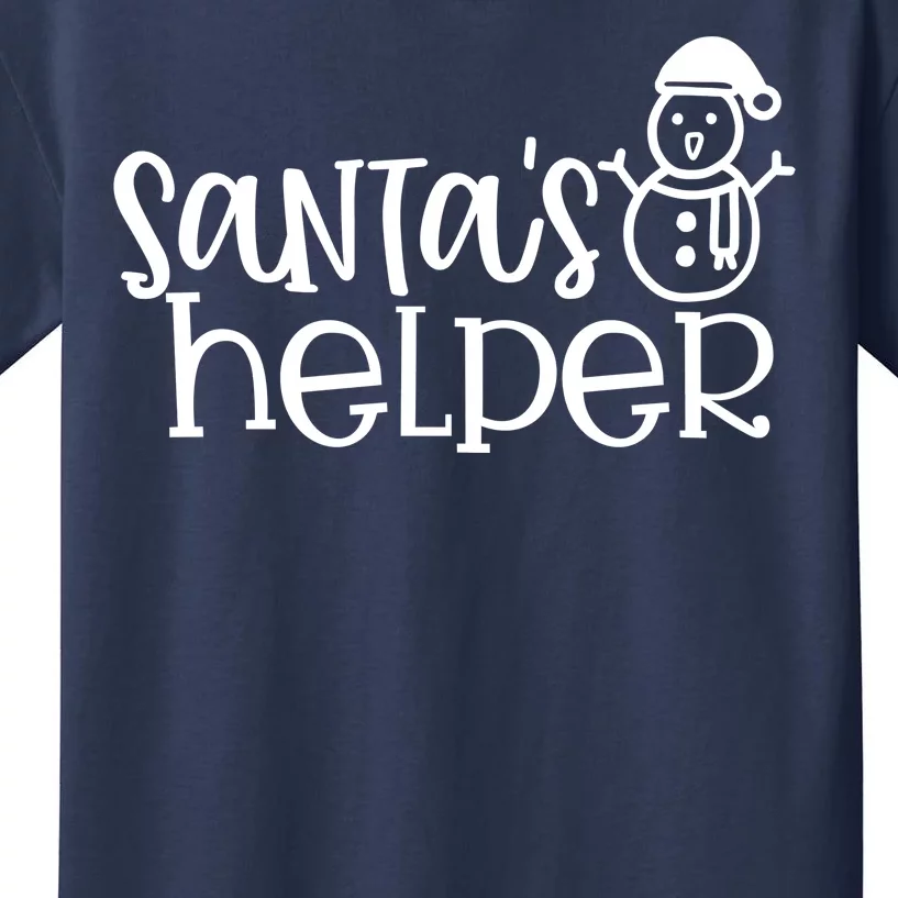 Santas Helper Holiday Gift Kids T-Shirt