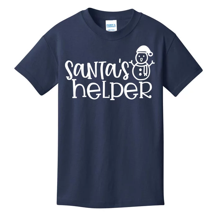 Santas Helper Holiday Gift Kids T-Shirt