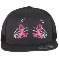 Breast Cancer Awareness Sunflower Hummingbird Fishing Hat Adjustable Mesh  Trucker Hat Black