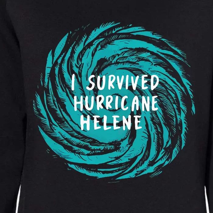 Survived Hurricane Helene 2024 Florida Womens California Wash Sweatshirt