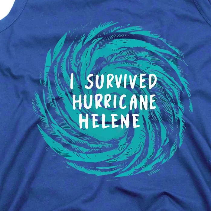 Survived Hurricane Helene 2024 Florida Tank Top