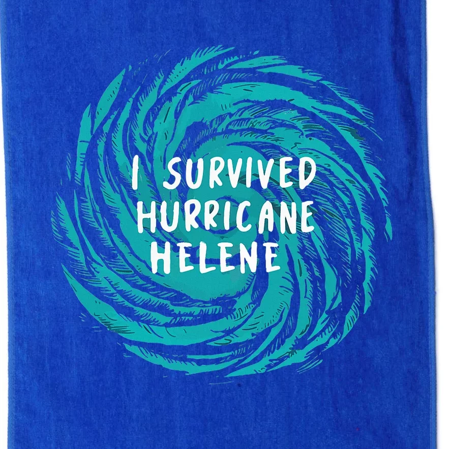 Survived Hurricane Helene 2024 Florida Platinum Collection Golf Towel