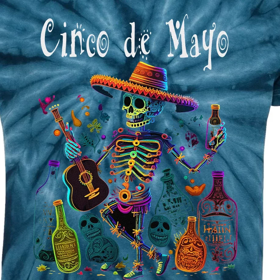 Sip Happens. Happy Cinco De Mayo! 12 Kids Tie-Dye T-Shirt