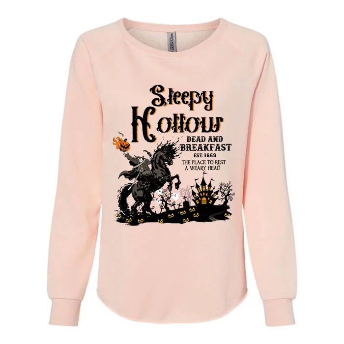 Sleepy Hollow Halloween Womens California Wash Sweatshirt