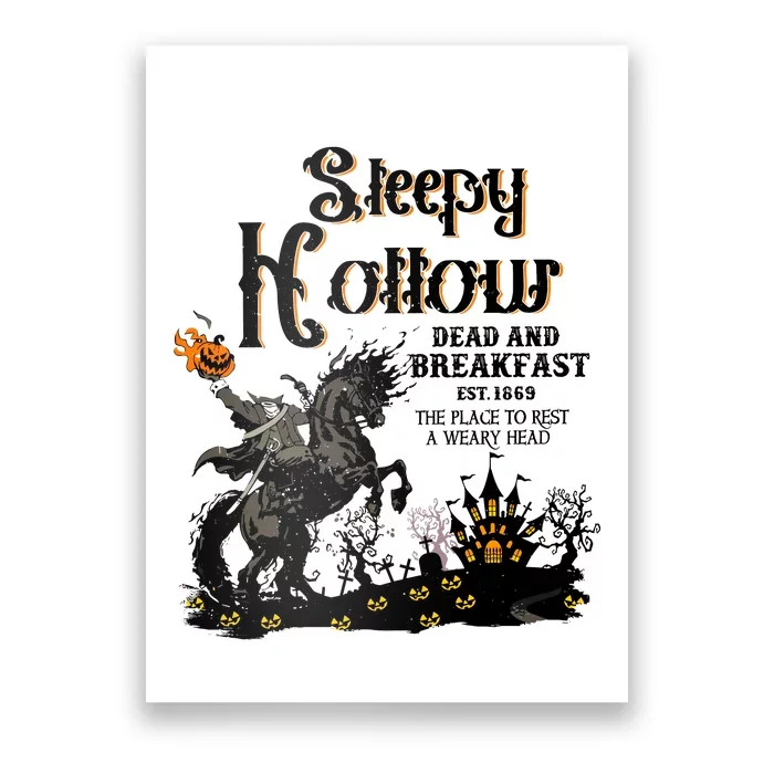 Sleepy Hollow Halloween Poster