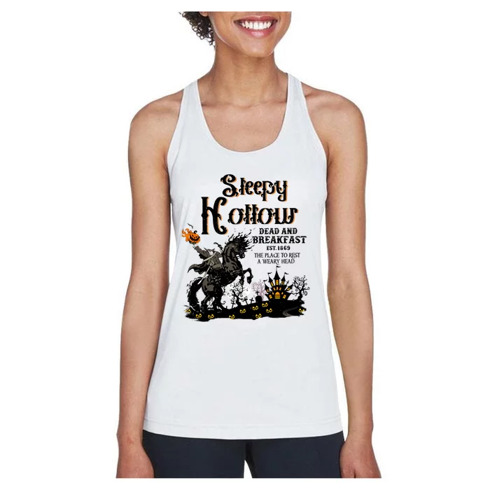 Sleepy Hollow Halloween Women's Racerback Tank