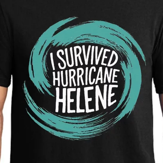 Survived Hurricane Helene Pajama Set