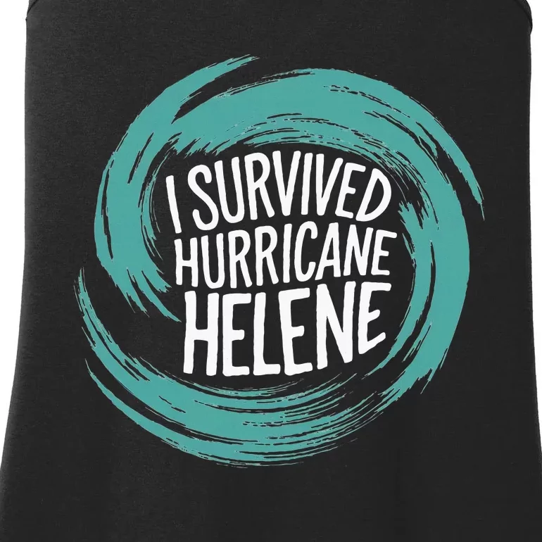 Survived Hurricane Helene Ladies Essential Tank