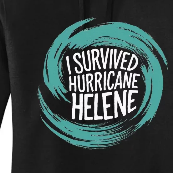 Survived Hurricane Helene Women's Pullover Hoodie