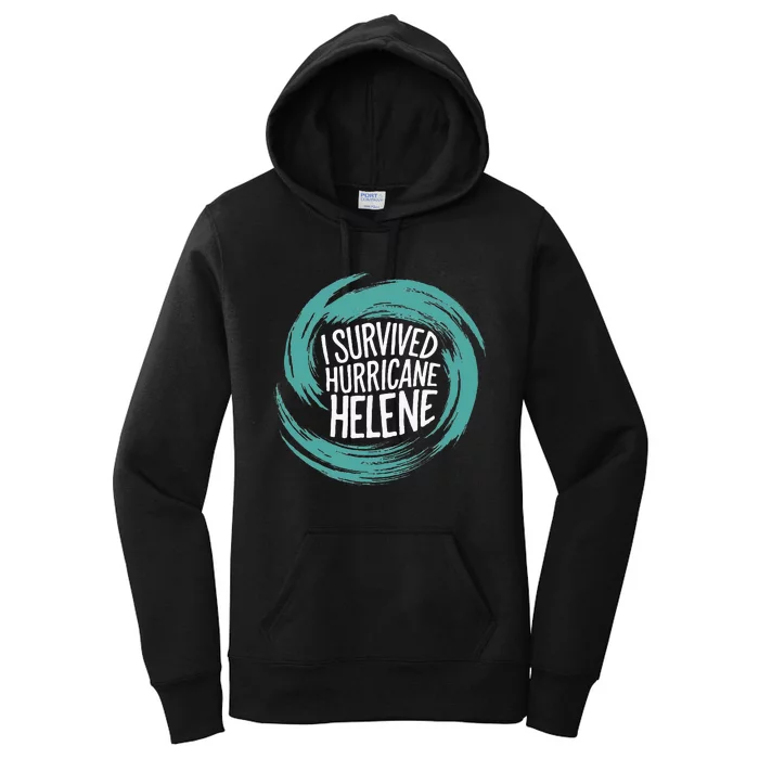 Survived Hurricane Helene Women's Pullover Hoodie