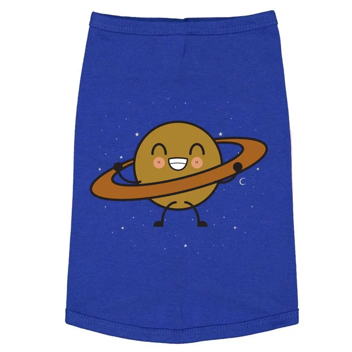 Saturn Hula Hoop Space Cute Doggie Tank