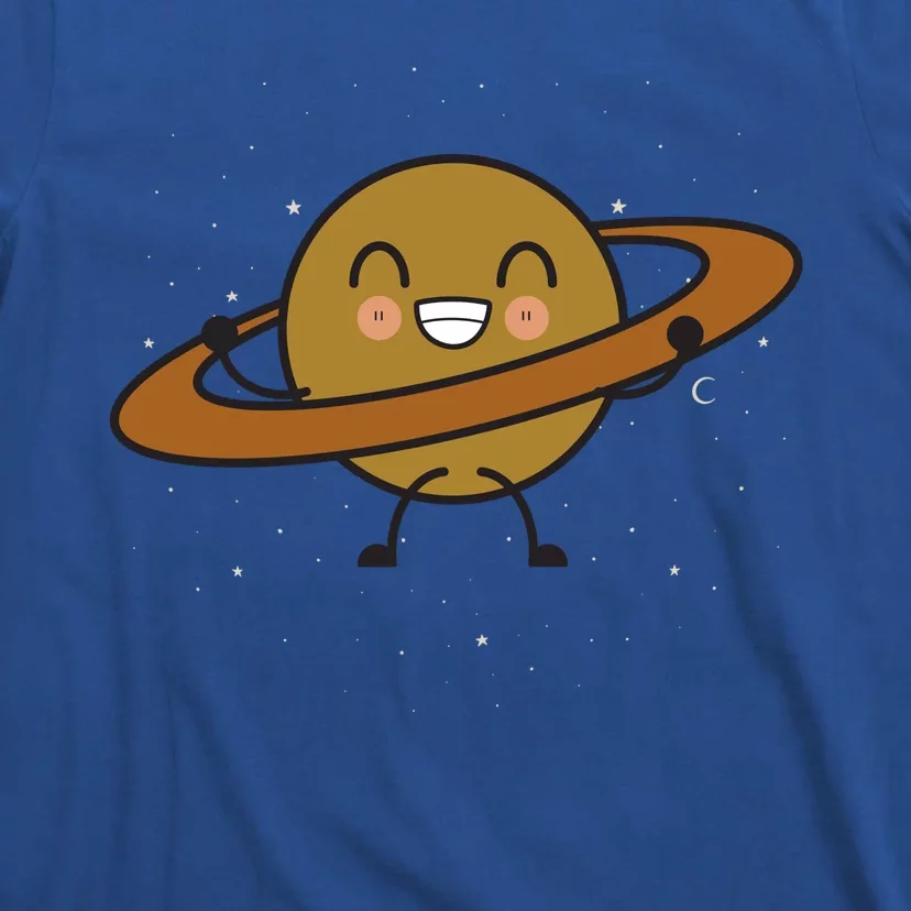 Saturn Hula Hoop Space Cute T-Shirt