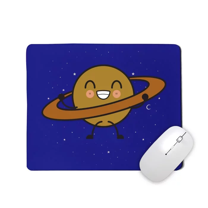 Saturn Hula Hoop Space Cute Mousepad