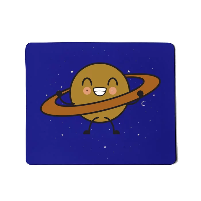 Saturn Hula Hoop Space Cute Mousepad