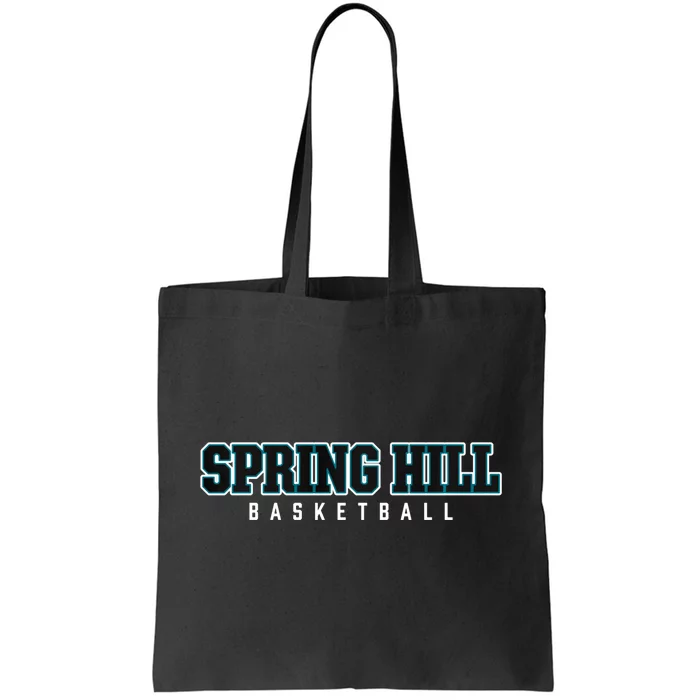 Spring Hill High School Basketball Tote Bag