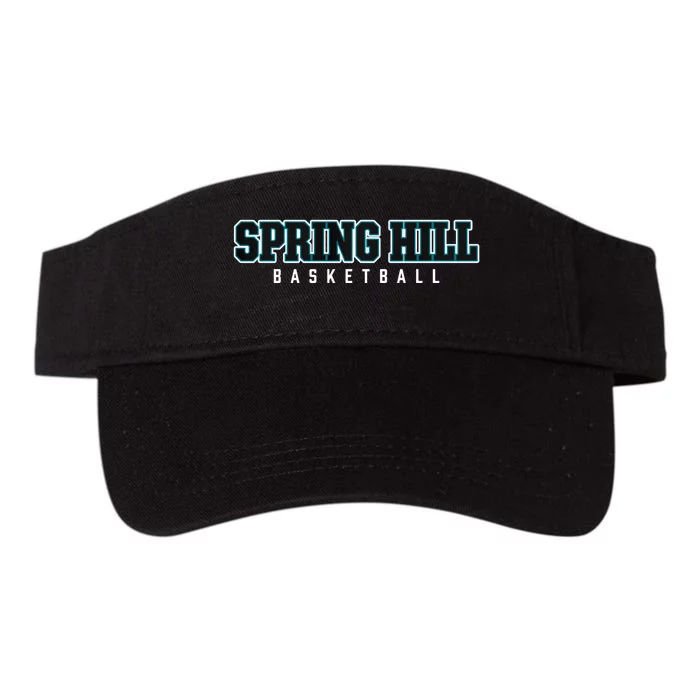 Spring Hill High School Basketball Valucap Bio-Washed Visor