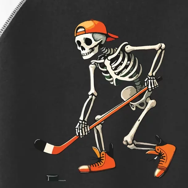 Skeleton Hockey Halloween Costume Sport Toddler Fine Jersey T-Shirt