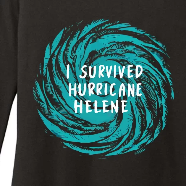 Survived Hurricane Helene 2024 Florida Womens CVC Long Sleeve Shirt