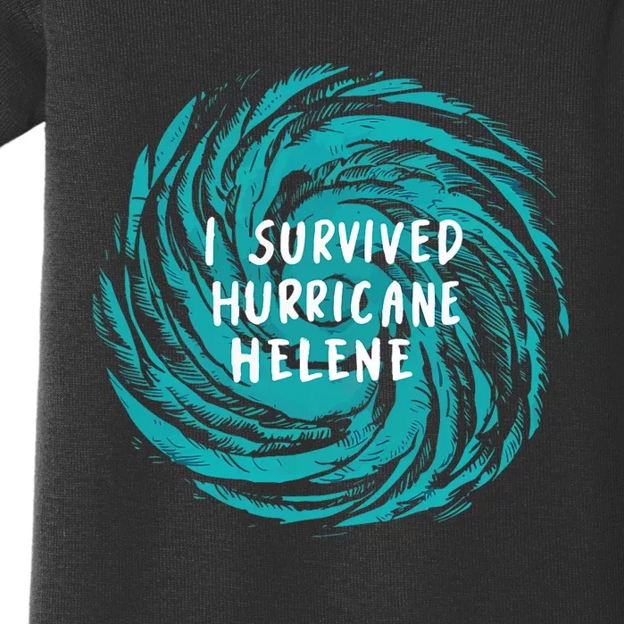 Survived Hurricane Helene 2024 Florida Baby Bodysuit