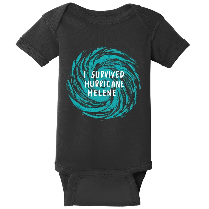 Survived Hurricane Helene 2024 Florida Baby Bodysuit