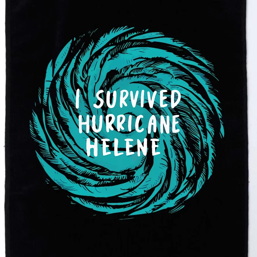 Survived Hurricane Helene 2024 Florida Platinum Collection Golf Towel