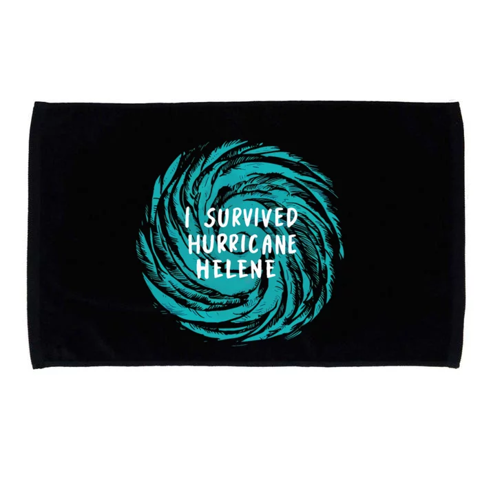 Survived Hurricane Helene 2024 Florida Microfiber Hand Towel