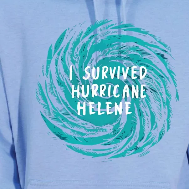 Survived Hurricane Helene 2024 Florida Unisex Surf Hoodie