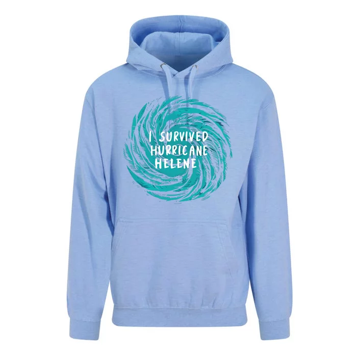 Survived Hurricane Helene 2024 Florida Unisex Surf Hoodie