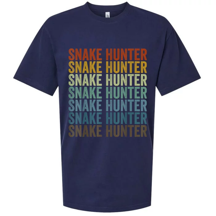 Snake Hunter Hunting Reptile Sueded Cloud Jersey T-Shirt