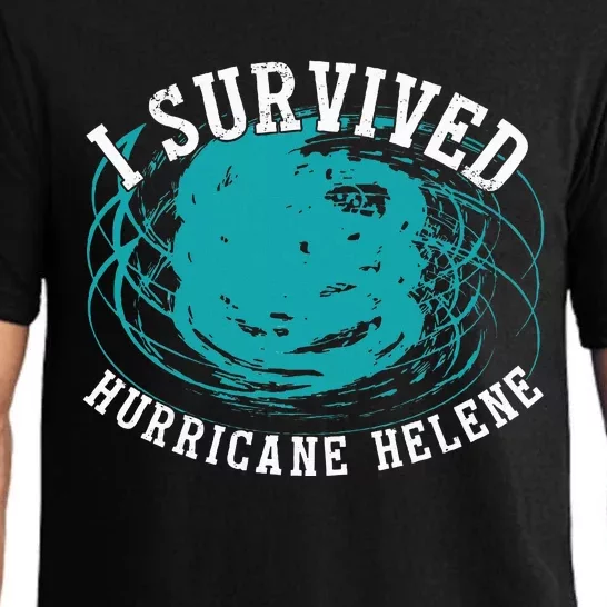 Survived Hurricane Helene 2024 Florida Pajama Set