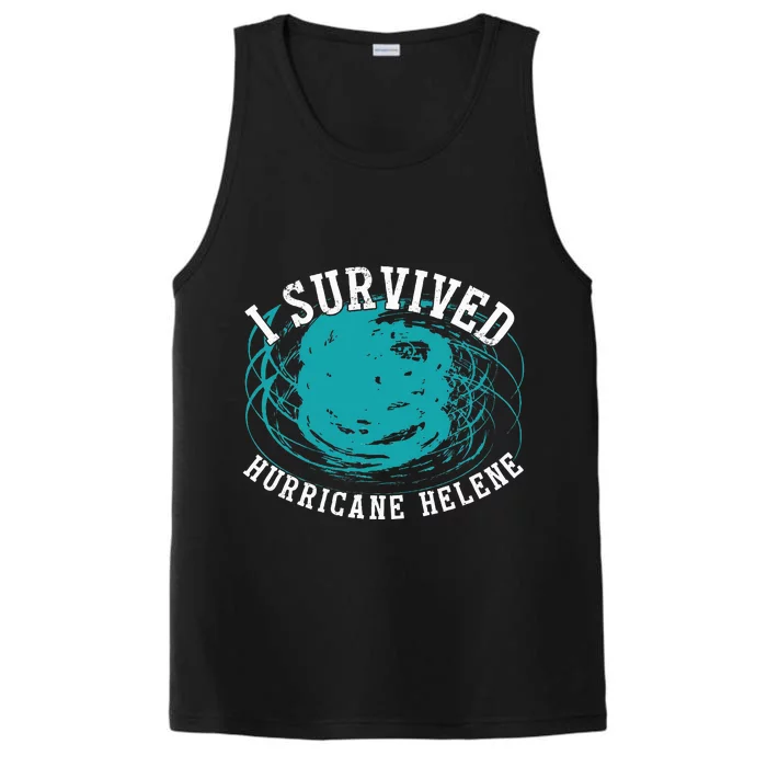 Survived Hurricane Helene 2024 Florida Performance Tank