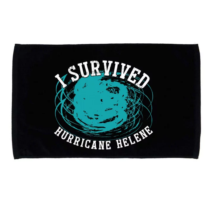 Survived Hurricane Helene 2024 Florida Microfiber Hand Towel