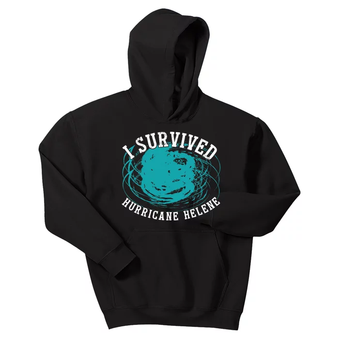 Survived Hurricane Helene 2024 Florida Kids Hoodie