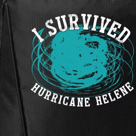 Survived Hurricane Helene 2024 Florida Meme City Backpack