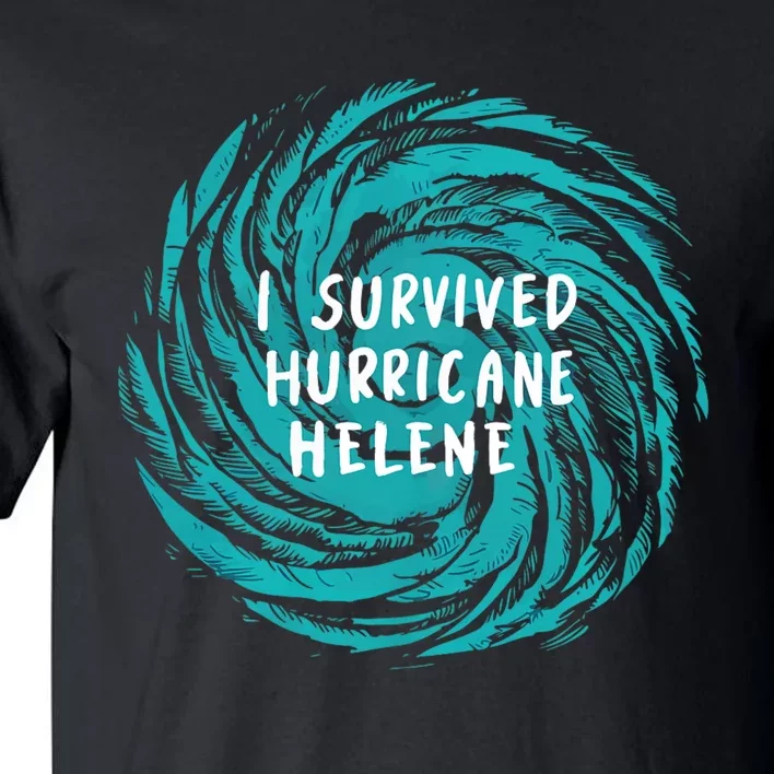 Survived Hurricane Helene 2024 Florida Tall T-Shirt