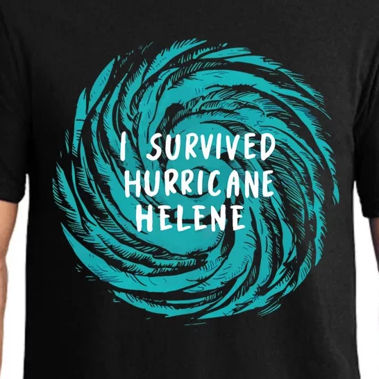 Survived Hurricane Helene 2024 Florida Pajama Set