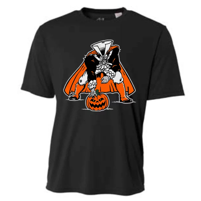 Stance Headless Horseman Pumpkin Halloween Cooling Performance Crew T-Shirt